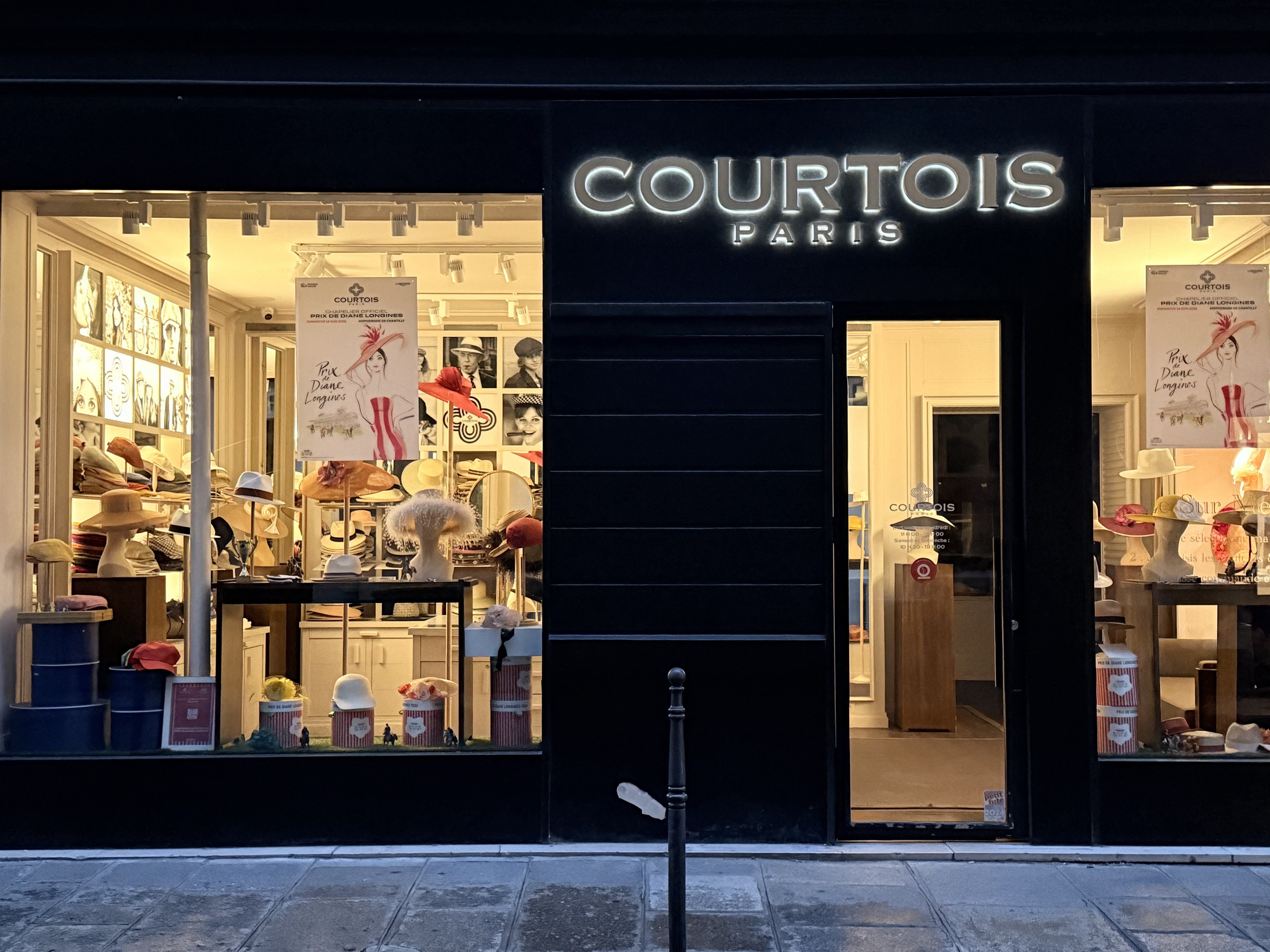 Courtois shopfront in Le Marais