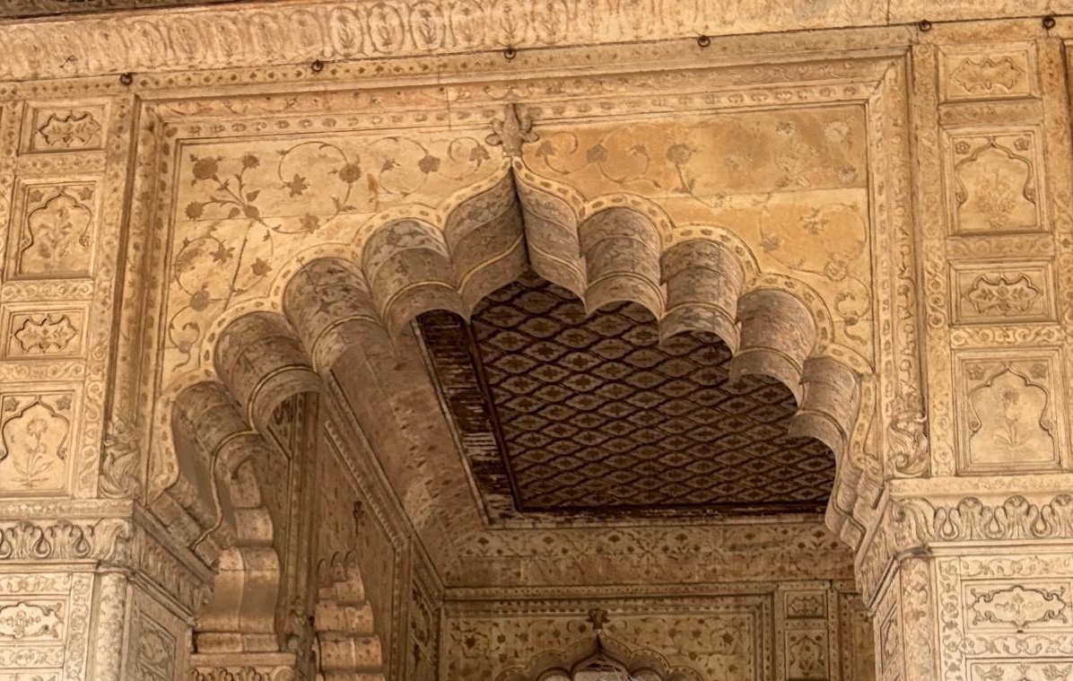 Red Fort interior architecture