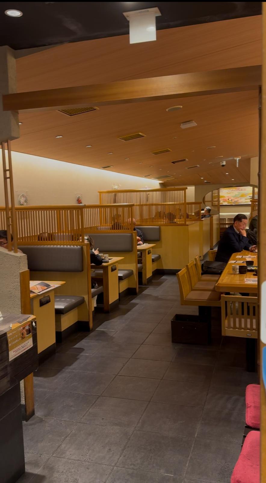 Tokyo restaurant interior